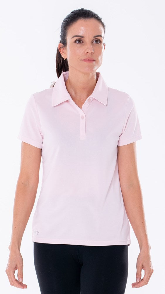 AVIRO Women's Short Sleeve Polo